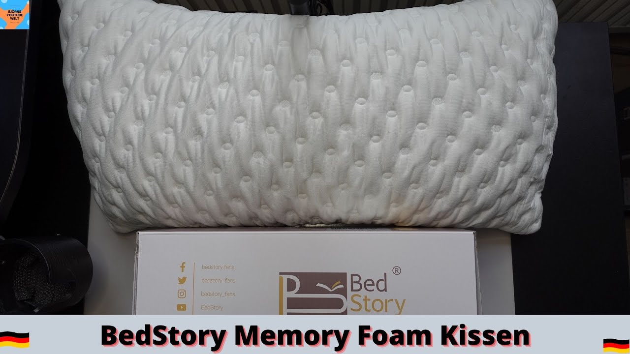 Bed Story Memory Foam Kissen