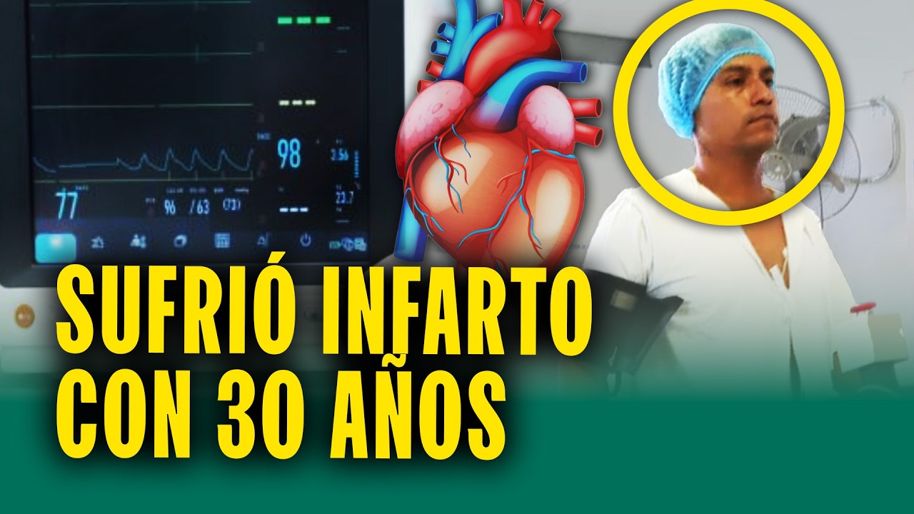 Aumentan casos de infartos de adultos j&oacute;venes en Per&uacute;: 