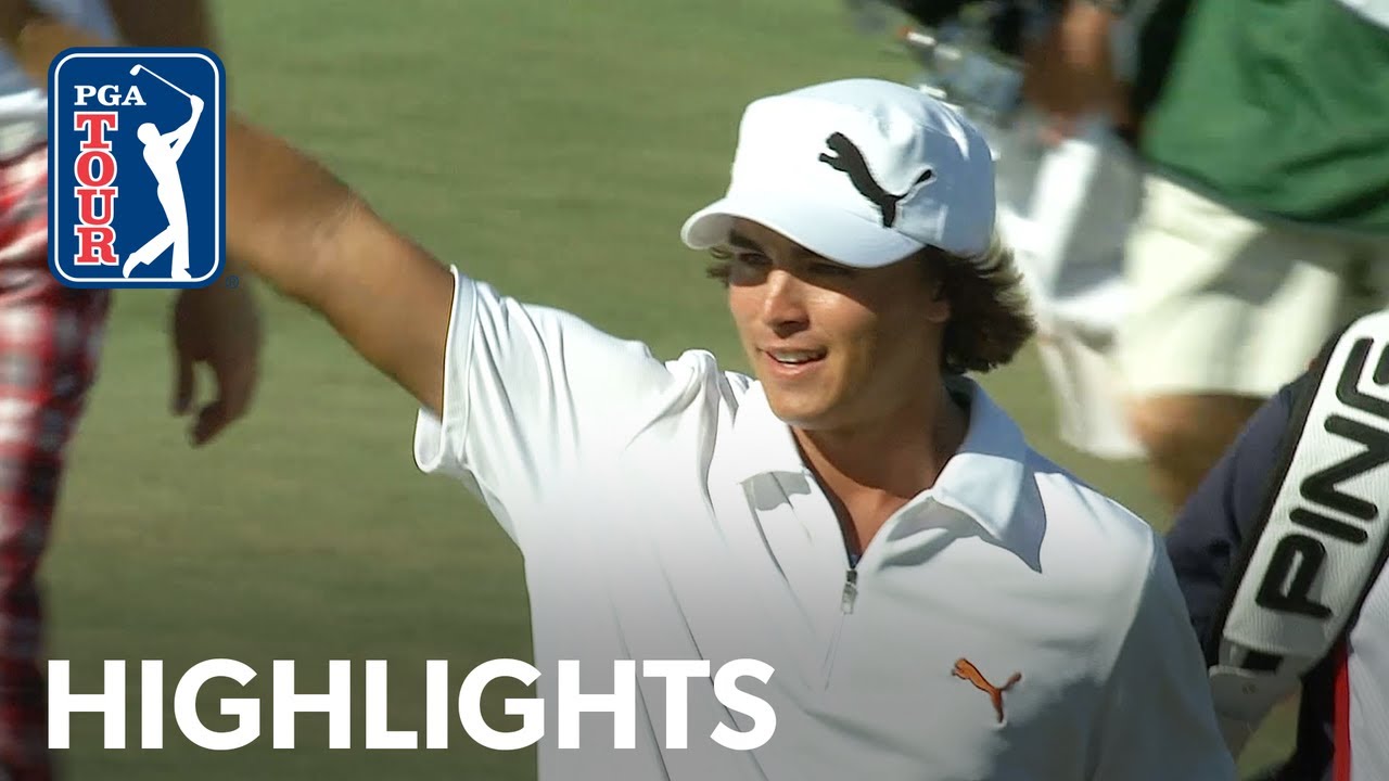 Rickie Fowler's best moments from the 2009 QBE Shootout