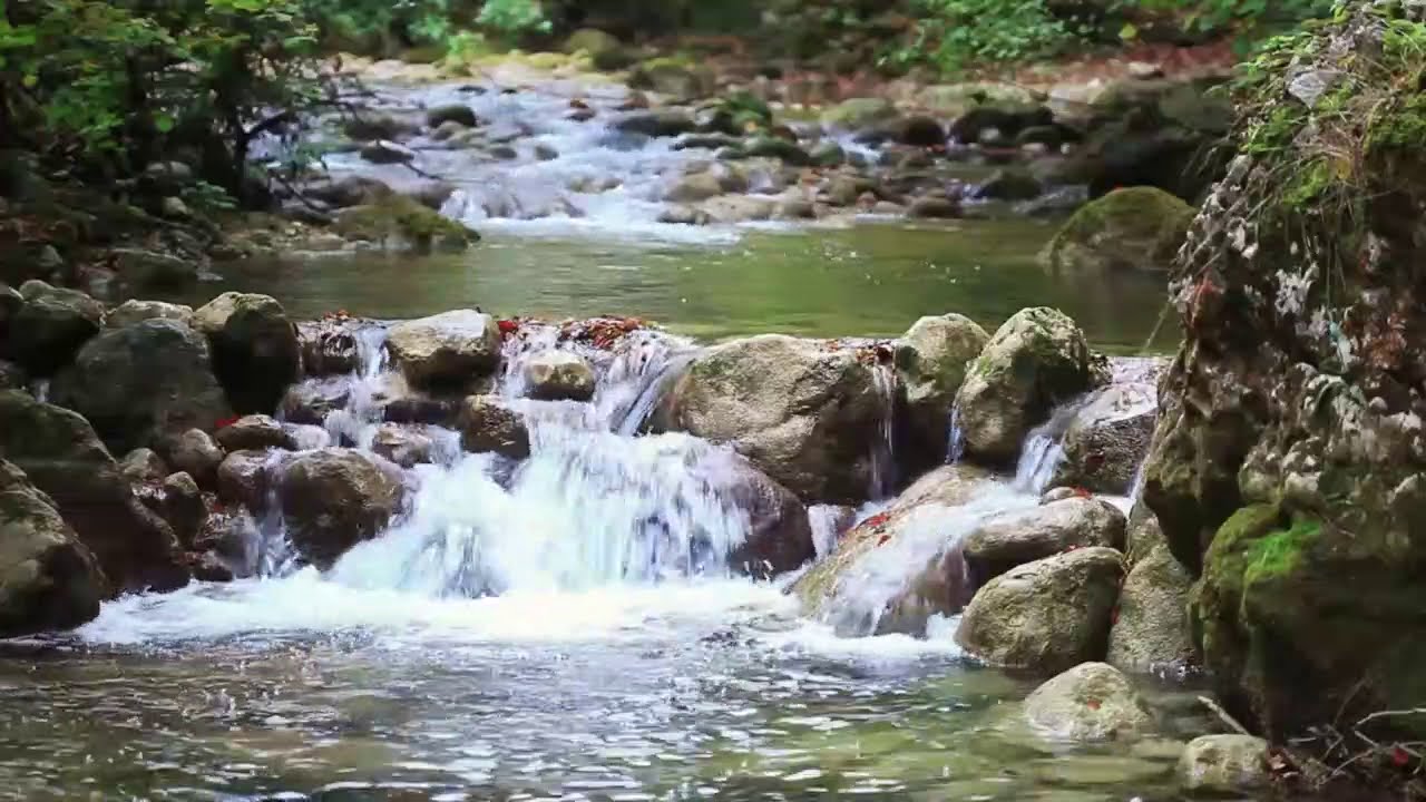 Абсолютное спокойствие под шум текущей воды - релаксация
