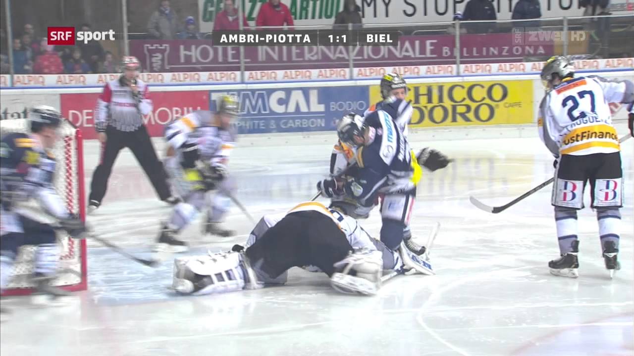 33. Runde 23.12.12 Ambri - Biel 5 : 4 n.P.