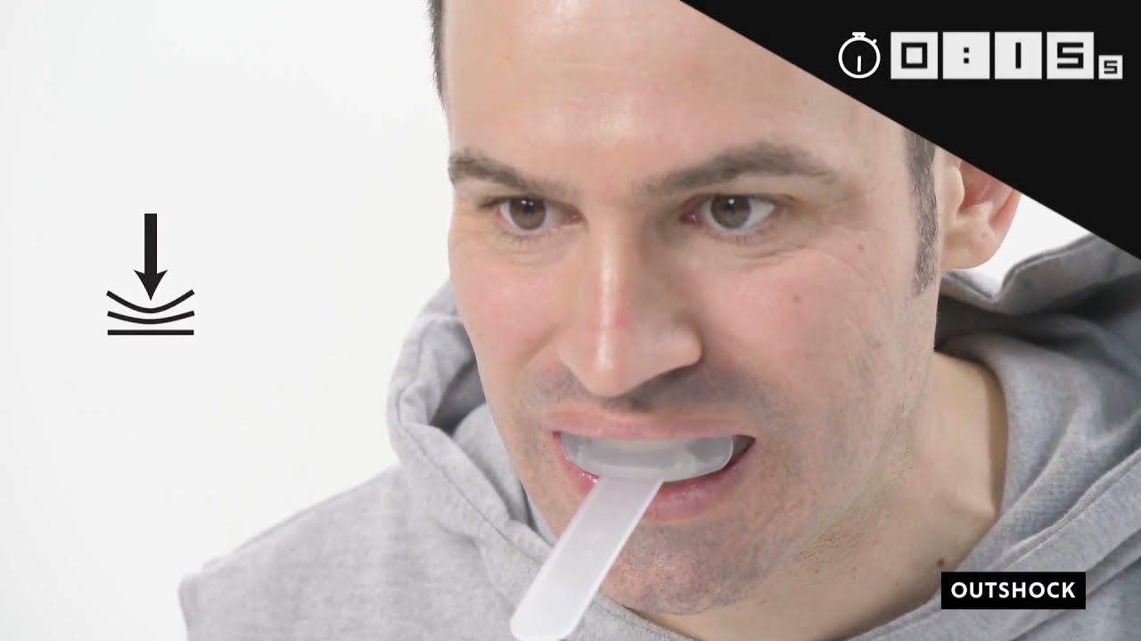 COMMENT MOULER UN PROT&Egrave;GE-DENTS 100 OUTSHOCK ?