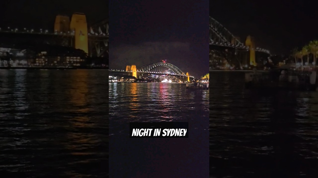 Night in Sydney#sydney #australia #travel #music #fun #fun#