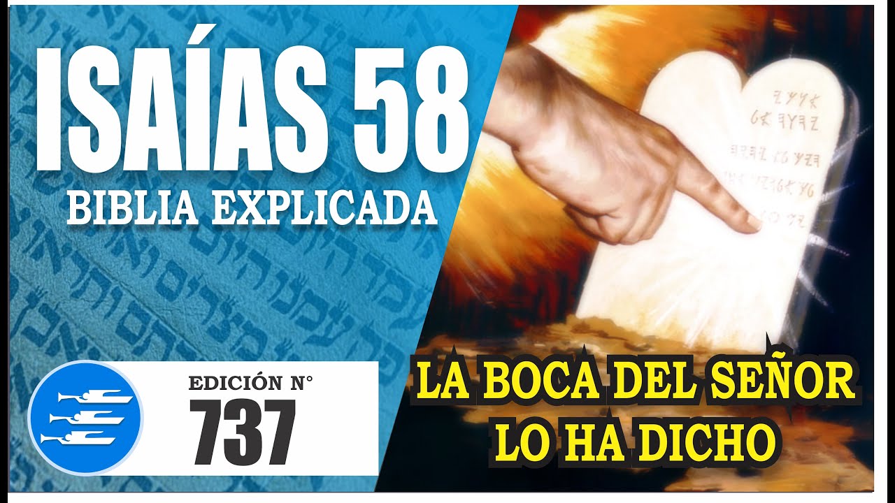 ✅ ISAIAS 58 - EXPLICADO 🔥 | Reavivados por su Palabra || 20 DE ENERO 2024 📌
