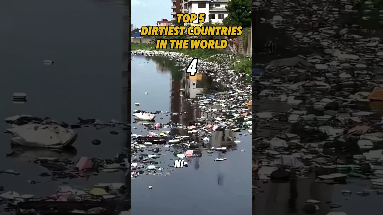TOP 5 DIRTIEST COUNTRIES in the WORLD! 💀🌫️