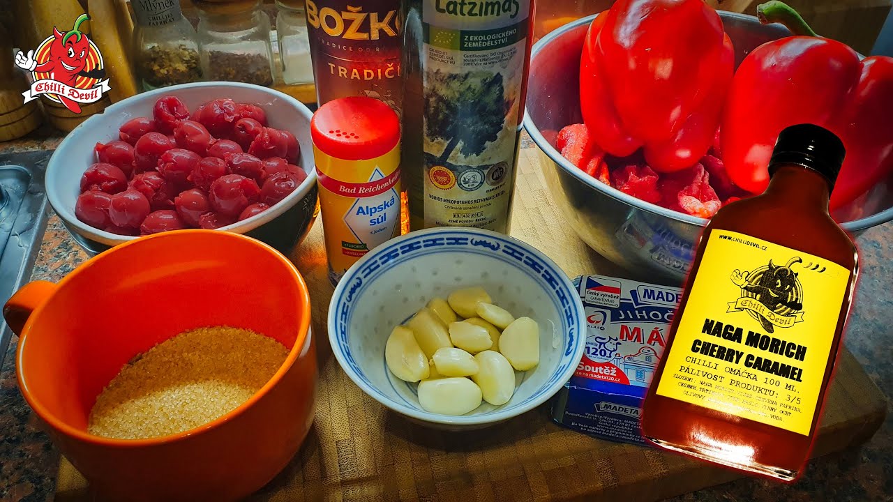 Chilli Devil - Cherry Caramel - chilli omáčka - chilli sauce