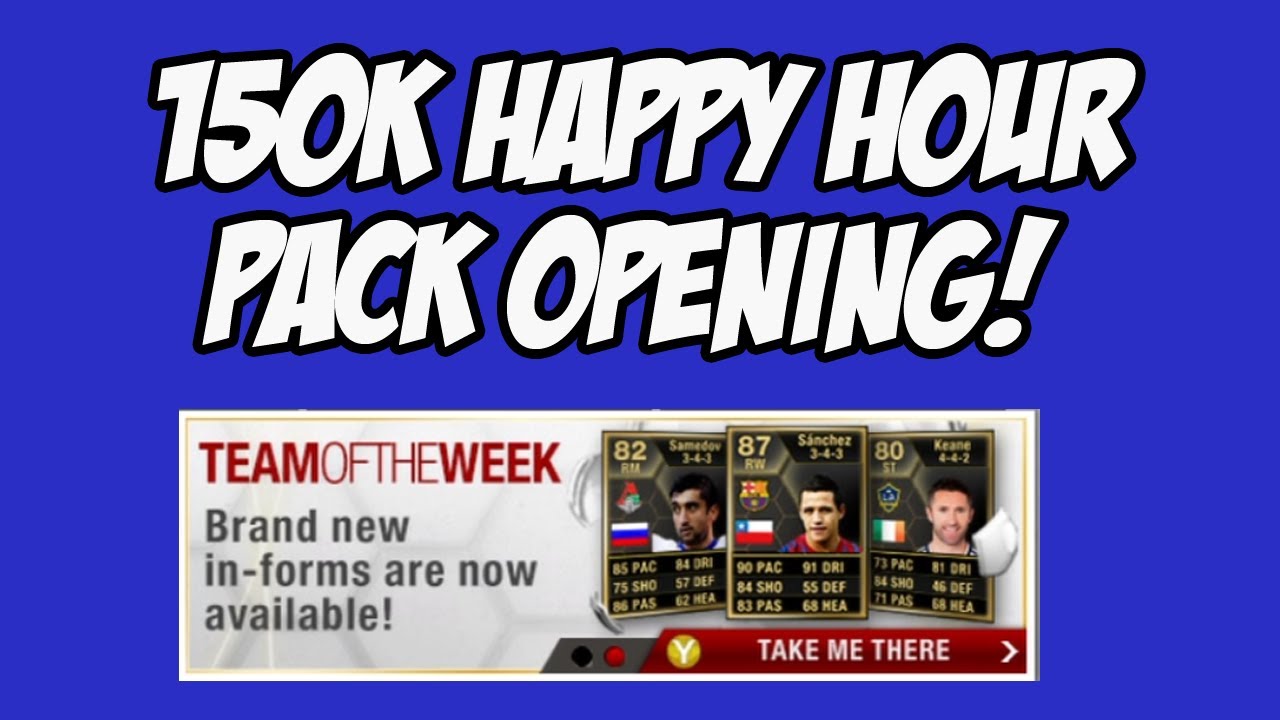 FIFA 13 150K HAPPY HOUR PACK OPENING With Toby