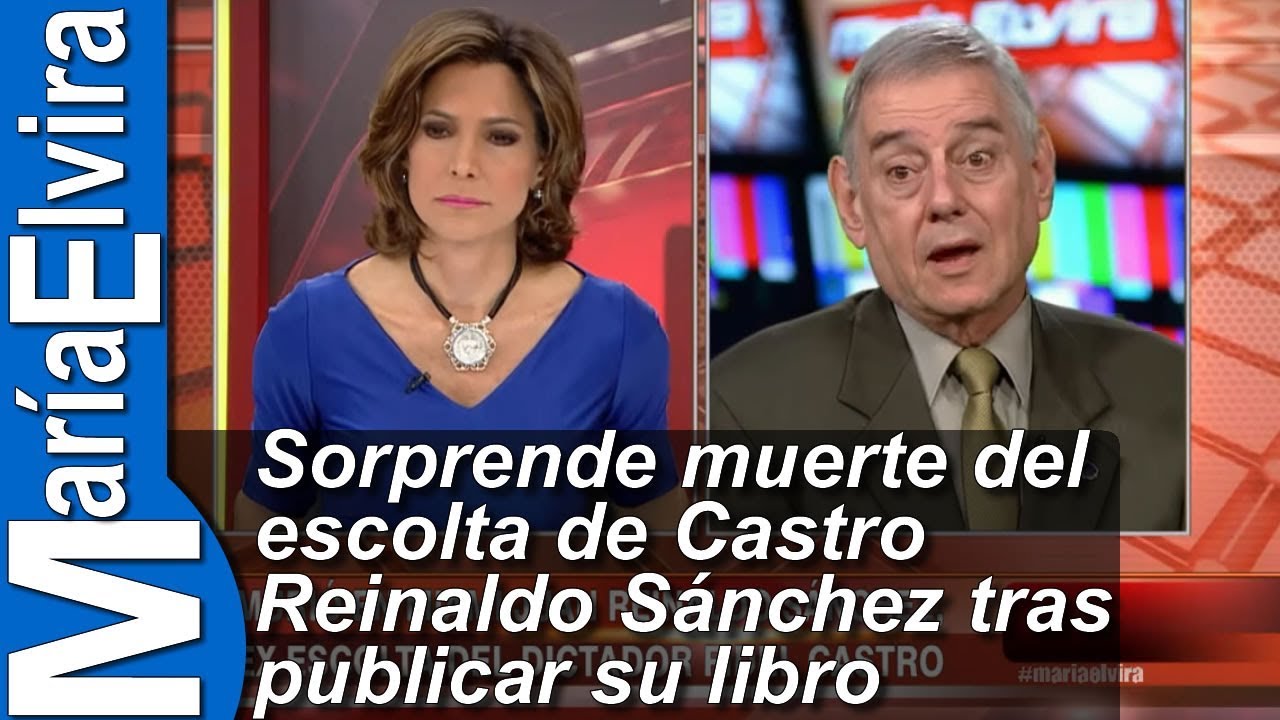 Sorprende muerte del escolta de Castro Reinaldo Sánchez tras publicar su libro