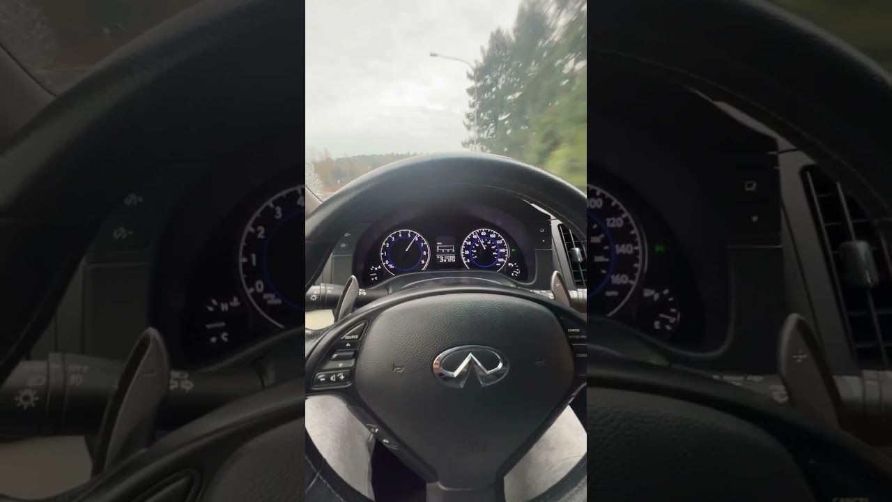 2010 Infiniti G37xS Sedan 7AT 40-90 roll #g37sedan #g37x