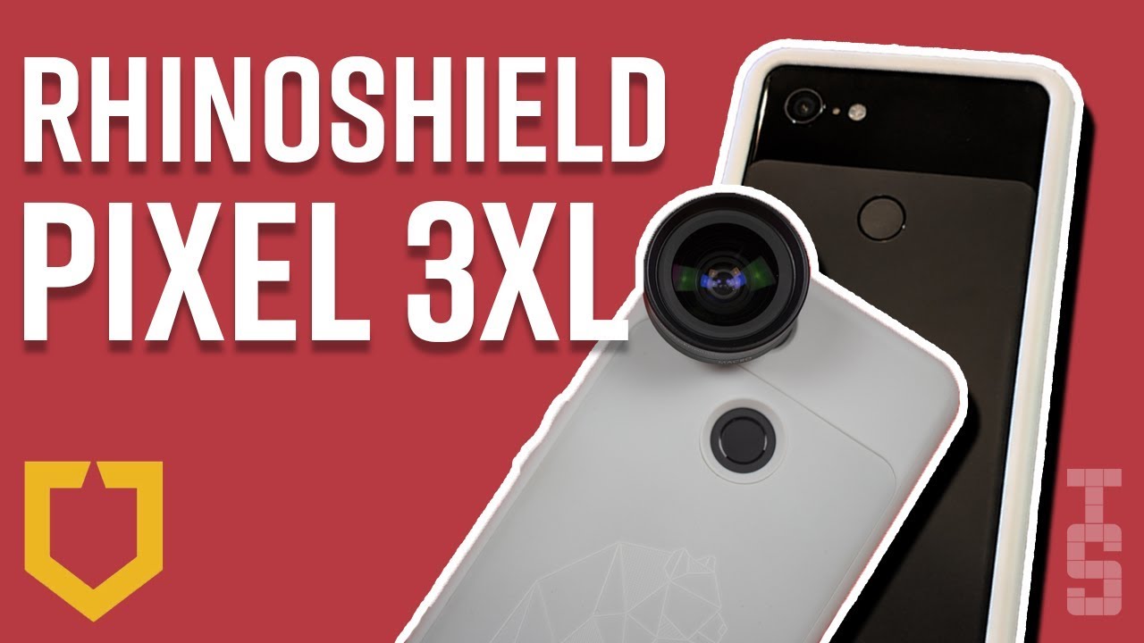 Защитный бампер Pixel 3XL Rhinoshield CrashGuard, чехол Solidsuit и НОВЫЙ объектив Rhinoshield 4K HD + Macro!