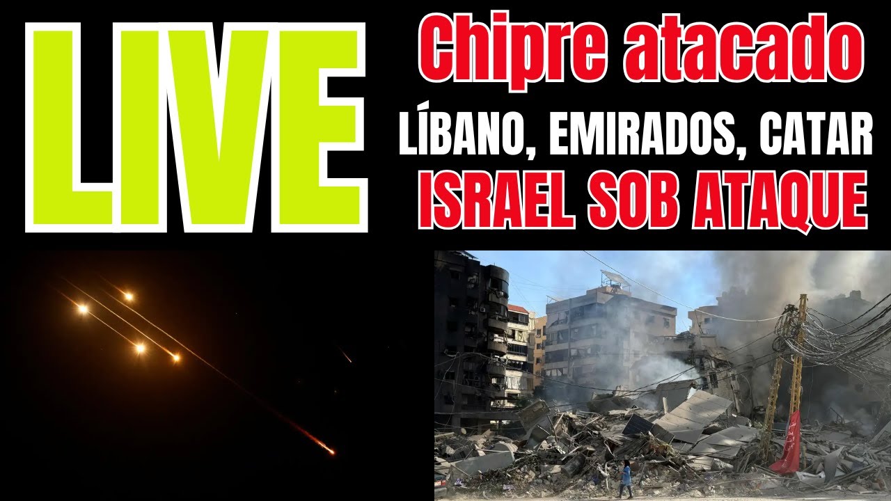LIVE. Irã ataca base britânica no Chipre, novos ataques a Israel, Líbano e Emirados