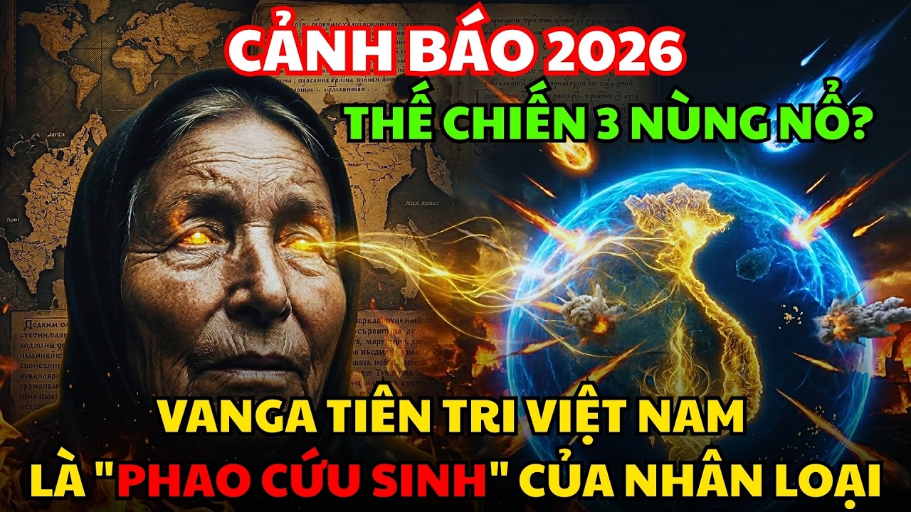 Cảnh Báo 2026: Thế Chiến 3 Lan Rộng? Vanga Tiên Tri Việt Nam Là Phao Cứu Sinh Của Nhân Loại