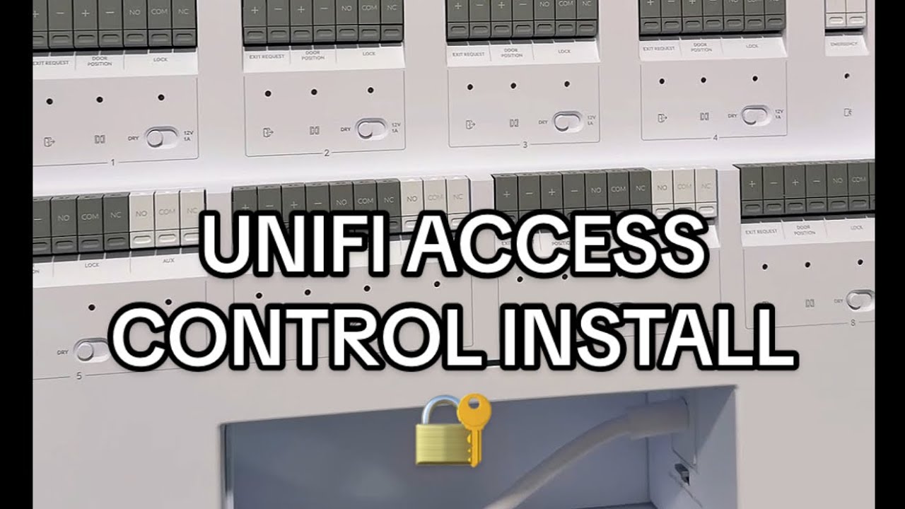 Установка UniFi Enterprise Access Hub 🔐