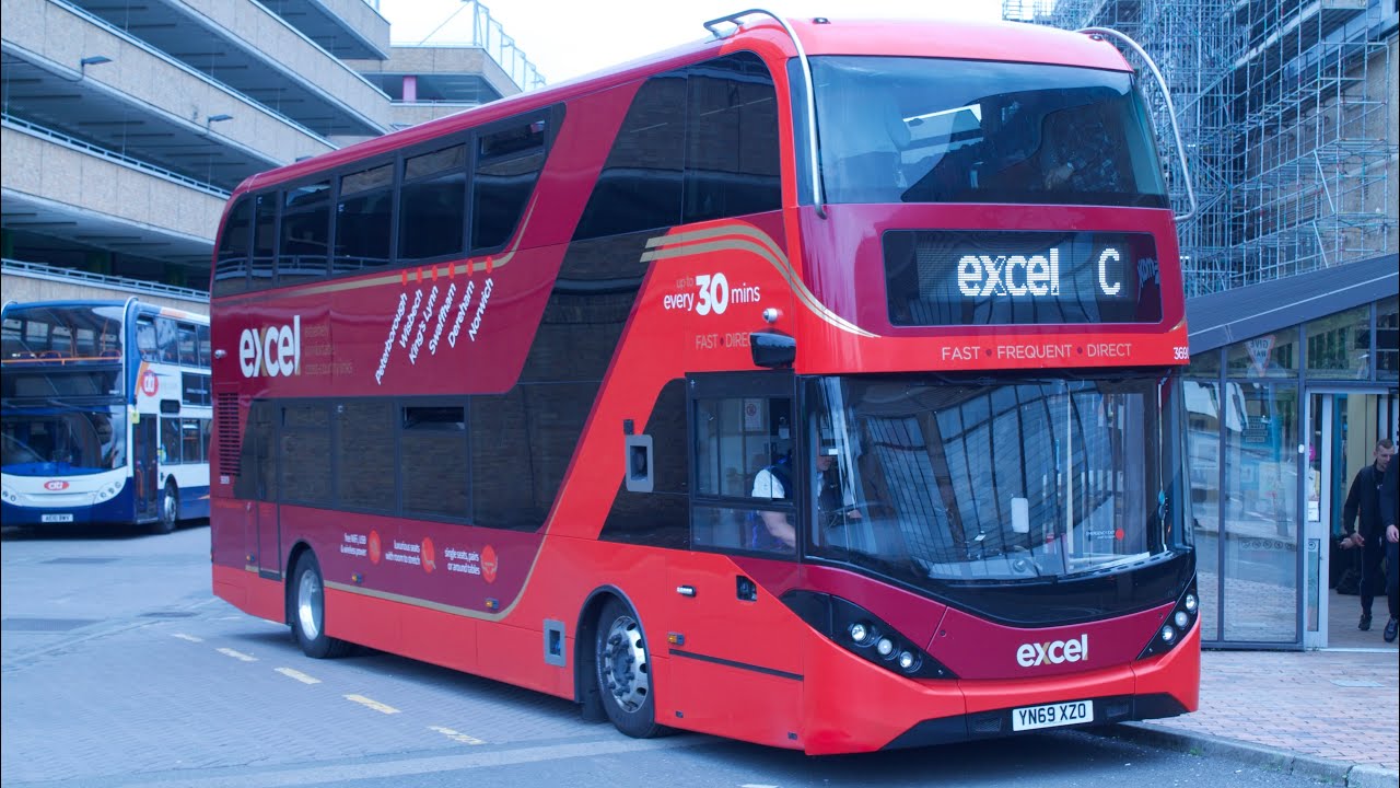 Route visual: Excel Part 2 Kings Lynn to Norwich