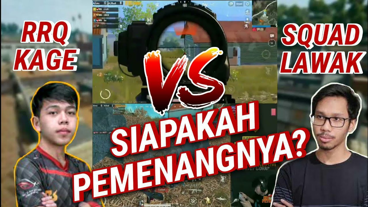 RRQ KAGE vs SQUAD LAWAK | RRQ Kigore, RRQ Unii vs Tukimen, Kho Petra | PUBG Mobile Indonesia