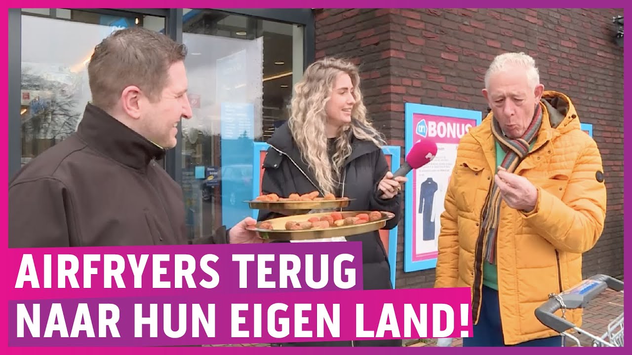 Brabo start Partij voor de Frituur; airfryer moet kapot!
