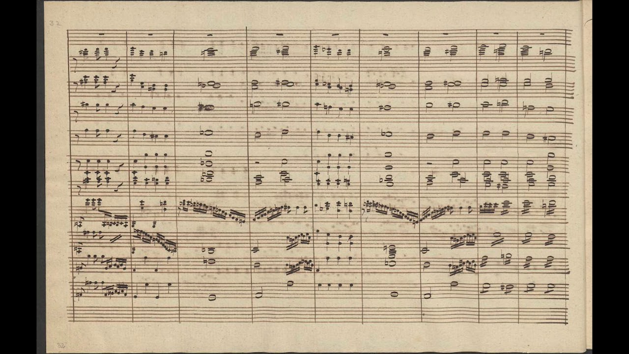 [Bernhard Romberg] Trauersymphonie in C minor Op.23 (Score-Video)