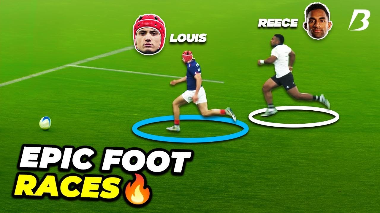 Epic Rugby Foot Races 🔥
