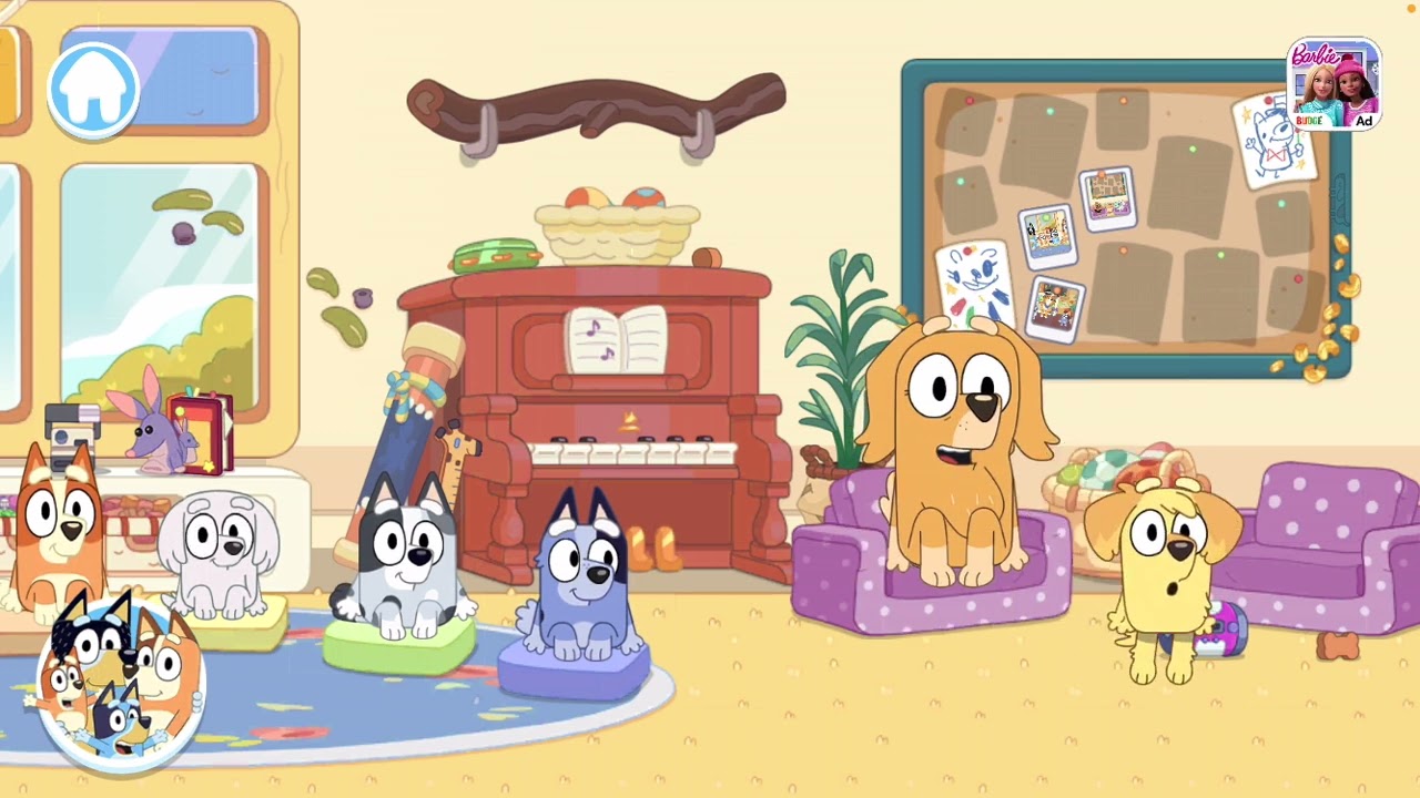 Bluey and Bingo Playtime Adventures- Kindy Swap! | Kids Videos