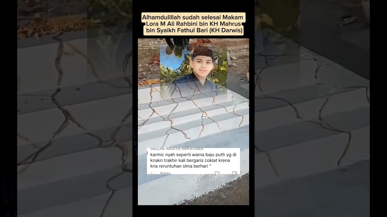 makam lora M Ali Rahbini 🥹 #loraalirahbini #ponpesambruk #ponpes #ponpesalkhoziny #santri #pondok