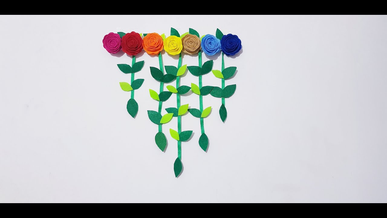 DIY Felt sheet home decor ideas | Wall Decoration Ideas | Felt Crafts | @CraftStack