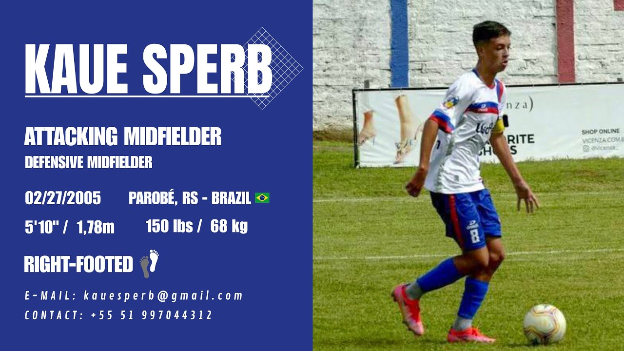 Kaue Sperb 🇧🇷 Midfielder - Highlights