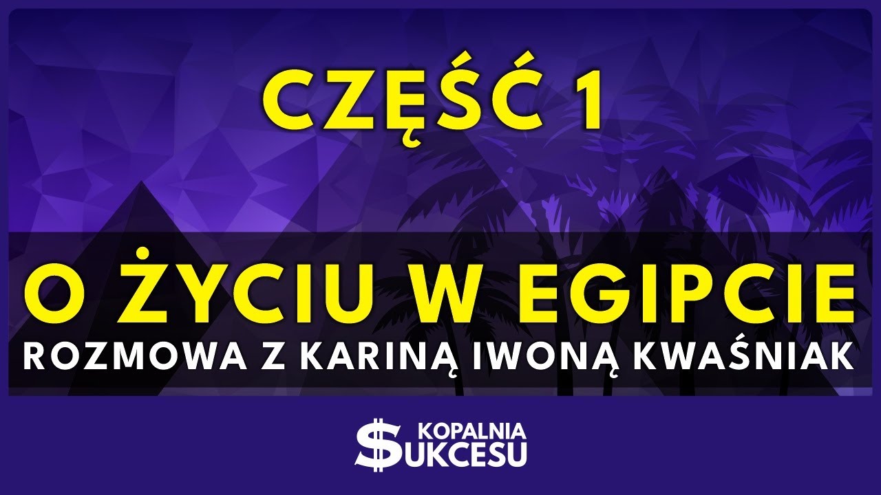 O życiu w Egipcie rozmawiam z Kariną Iwoną Kwaśniak, która od wielu lat mieszka w Hurghadzie.
