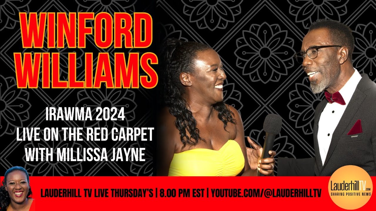 Lauderhill TV | Winford Williams (On Stage TV Jamaica) Live at IRAWMA 2024 with Millissa Jayne