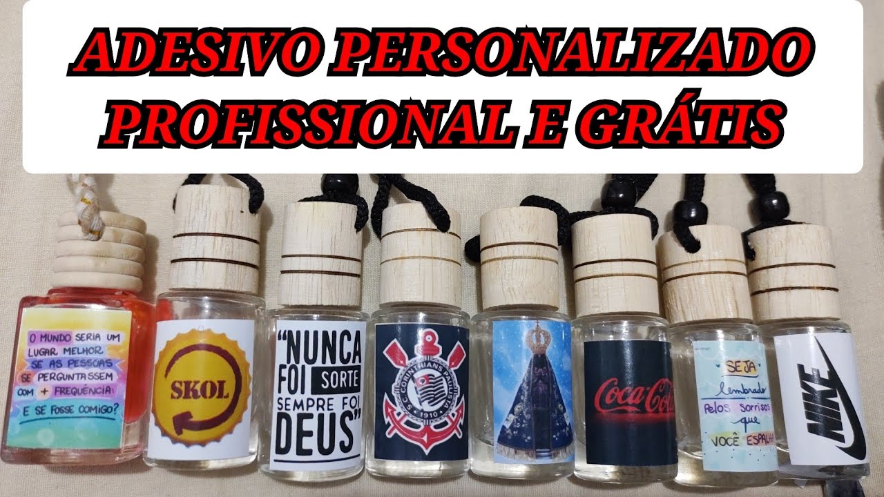 Como fazer Etiqueta Adesiva Personalizada Profissional e Grátis, Passo a Passo no Canva.