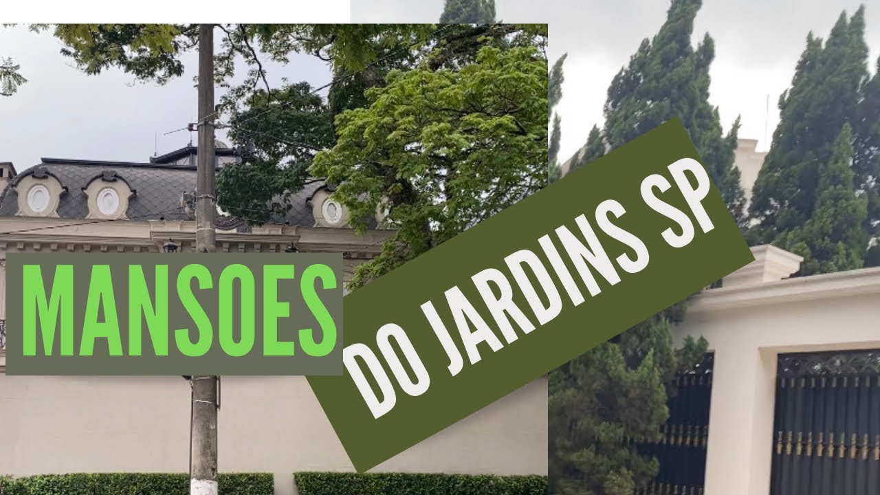 TOUR PELAS MANSÕES DO JARDINS BAIRRO NOBRE DE SÃO PAULO