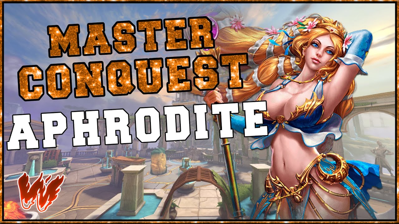 Aphrodite, El dia del amor ft. Dafull - Warchi - Smite Master Conquest S7