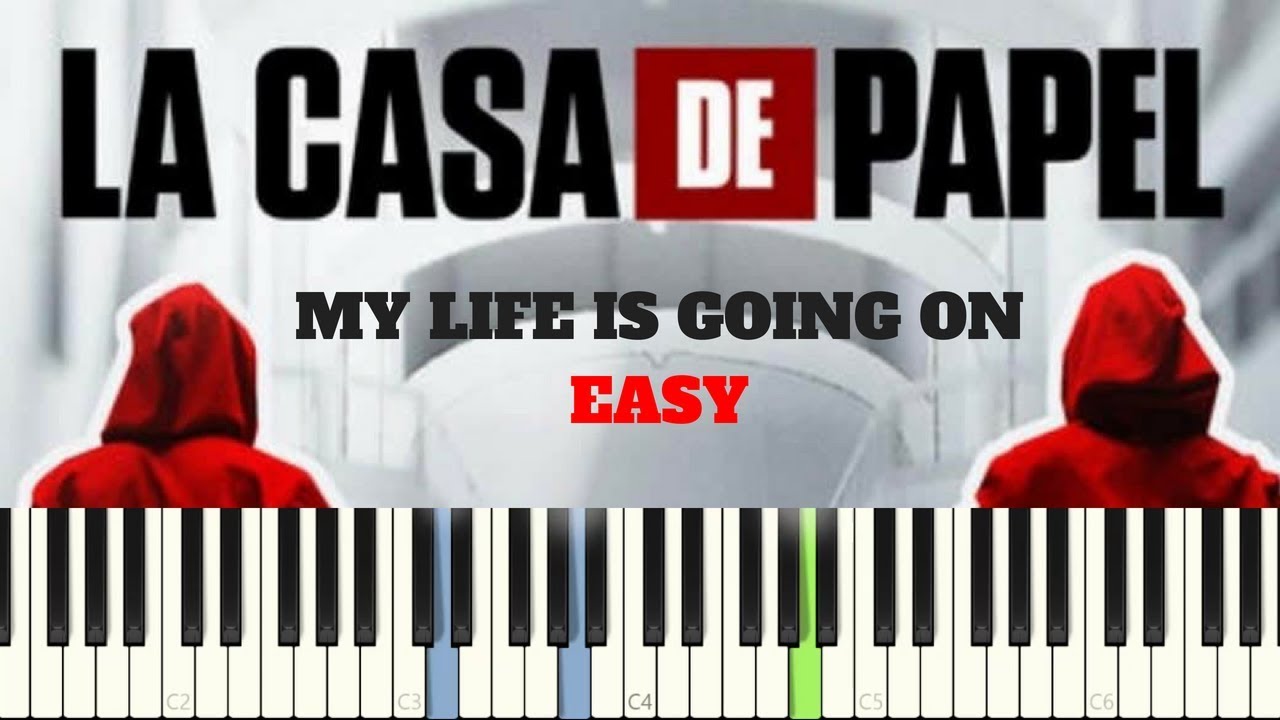 My Life is Going On  - La Casa de Papel || EASY || SHEET & MIDI