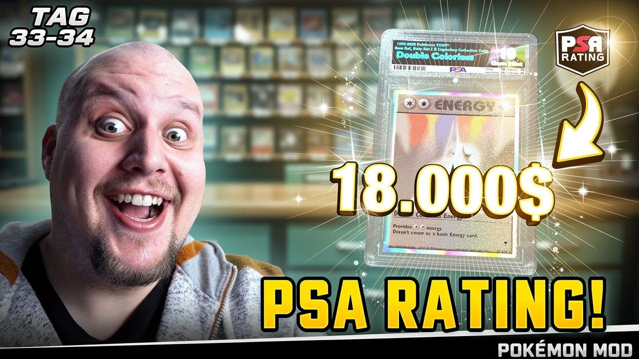 18.000$ KARTE nach PSA?! 💎 Tag 33 & 34 | TCG Card Shop Simulator