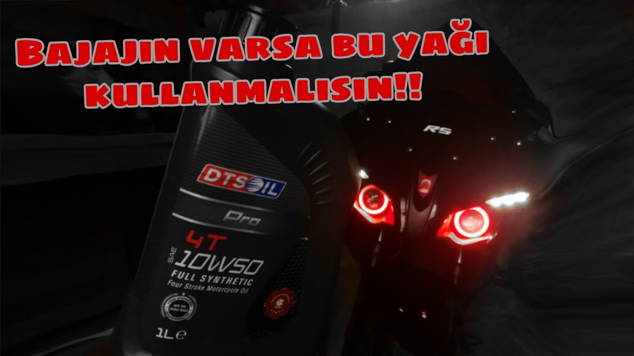 MOTOSİKLET YAĞI İLE İLGİLİ BİLİNMESİ GEREKENLER - BAJAJ DTS OİL PRO YAĞ İNCELEMESİ