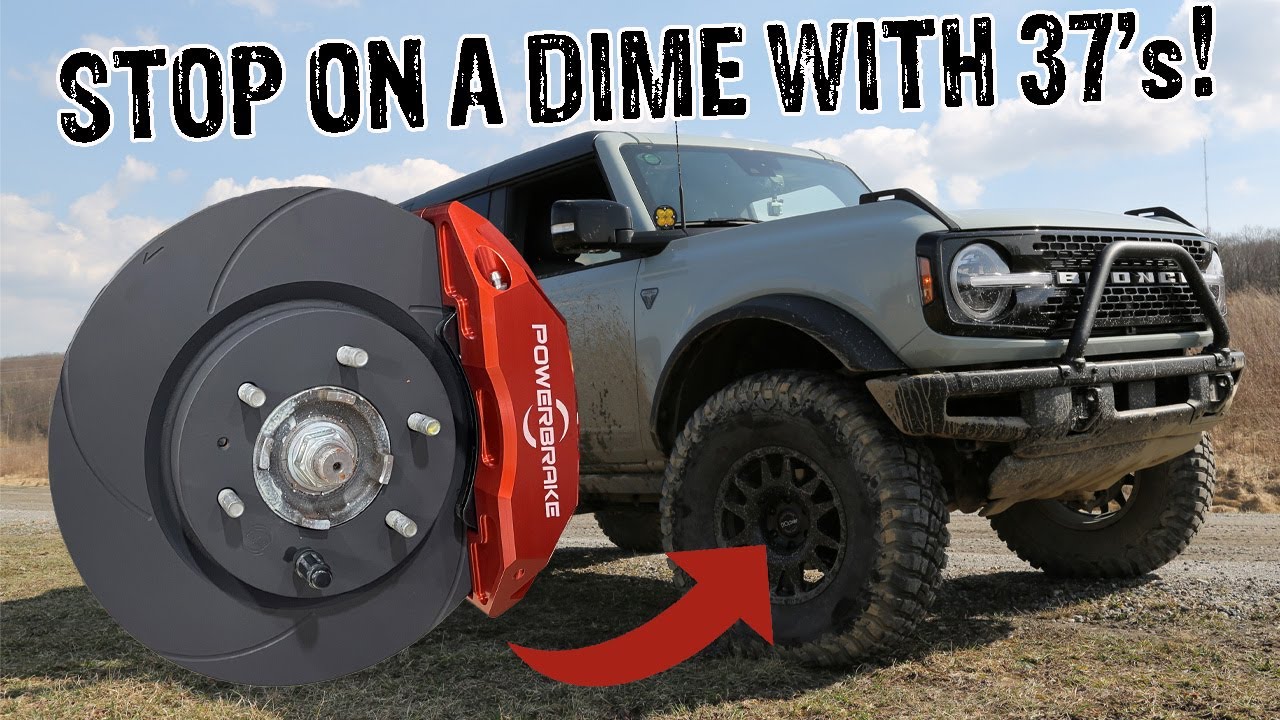 Ford Bronco Big Brake Kit from Powerbrake