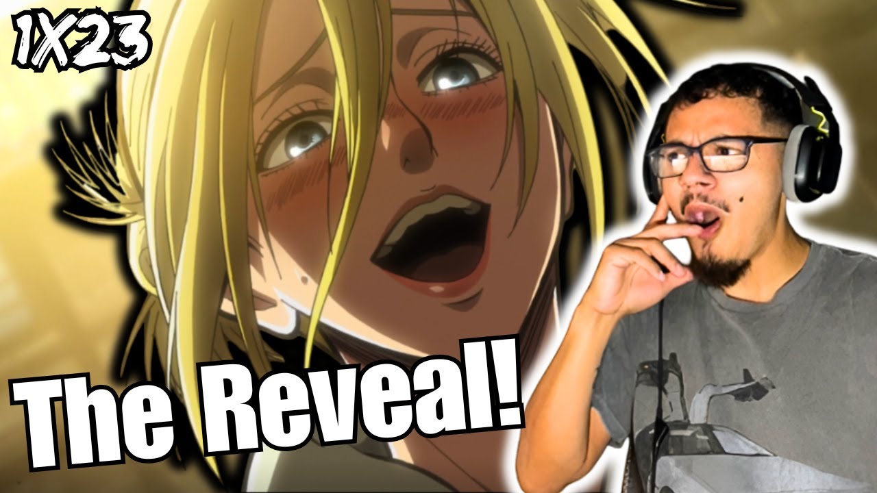 WAIT… Annie?! | Anime NOOB first time reaction | Attack on Titan 1x23