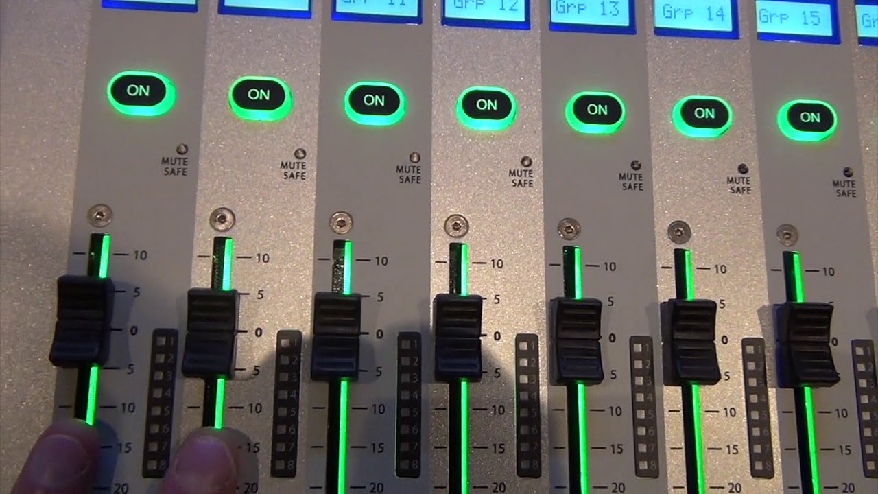 Soundcraft Vi1000 Musical Theatre Setup