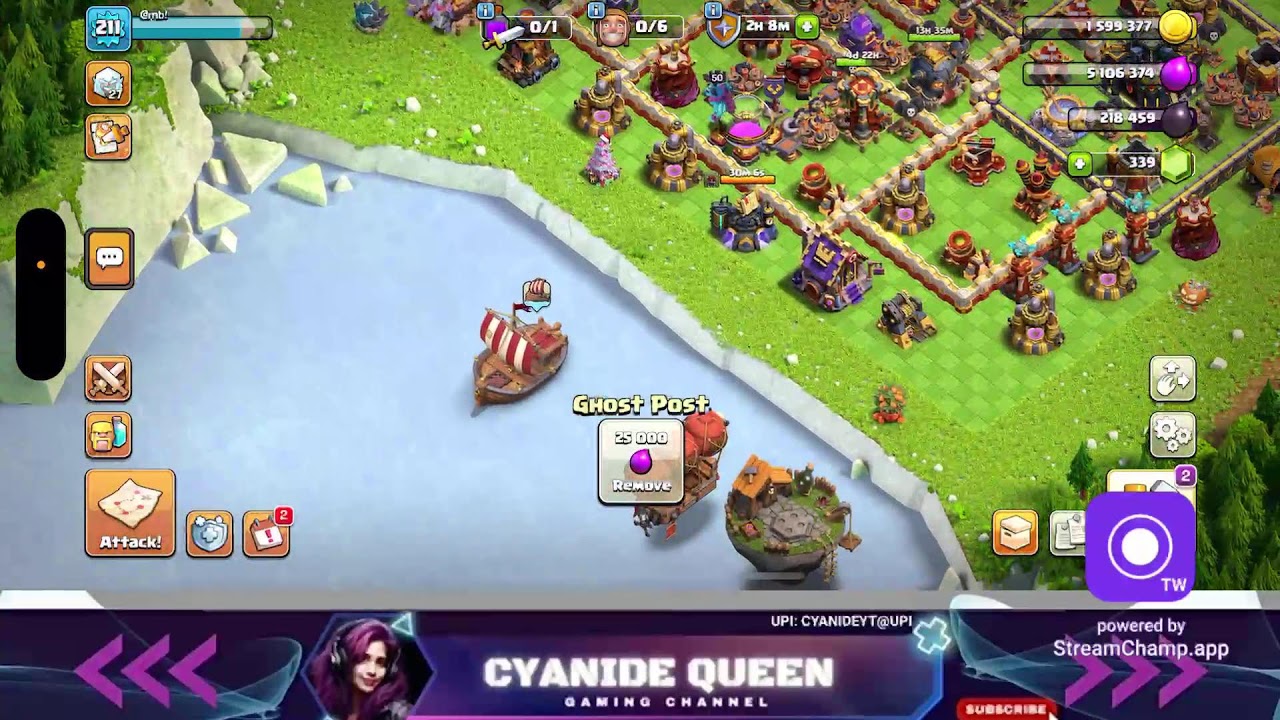 COC girl gamer👧🎮21-02-25 #bgmi #bgmilive #cyanideislive