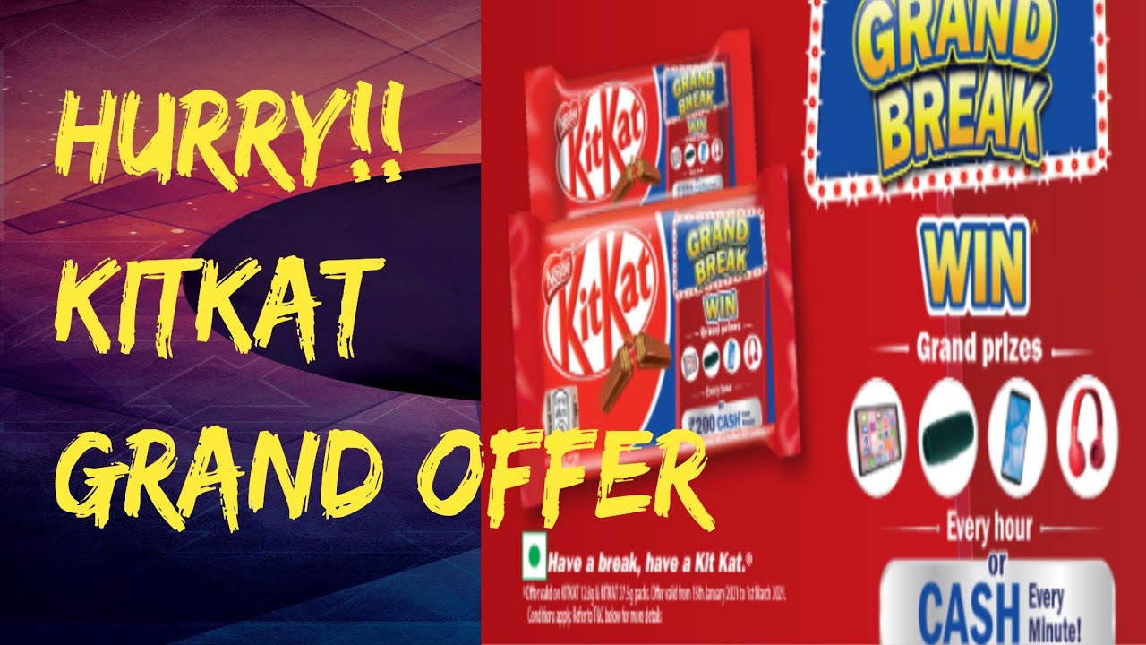 kitkat grand offer,win grand prizes