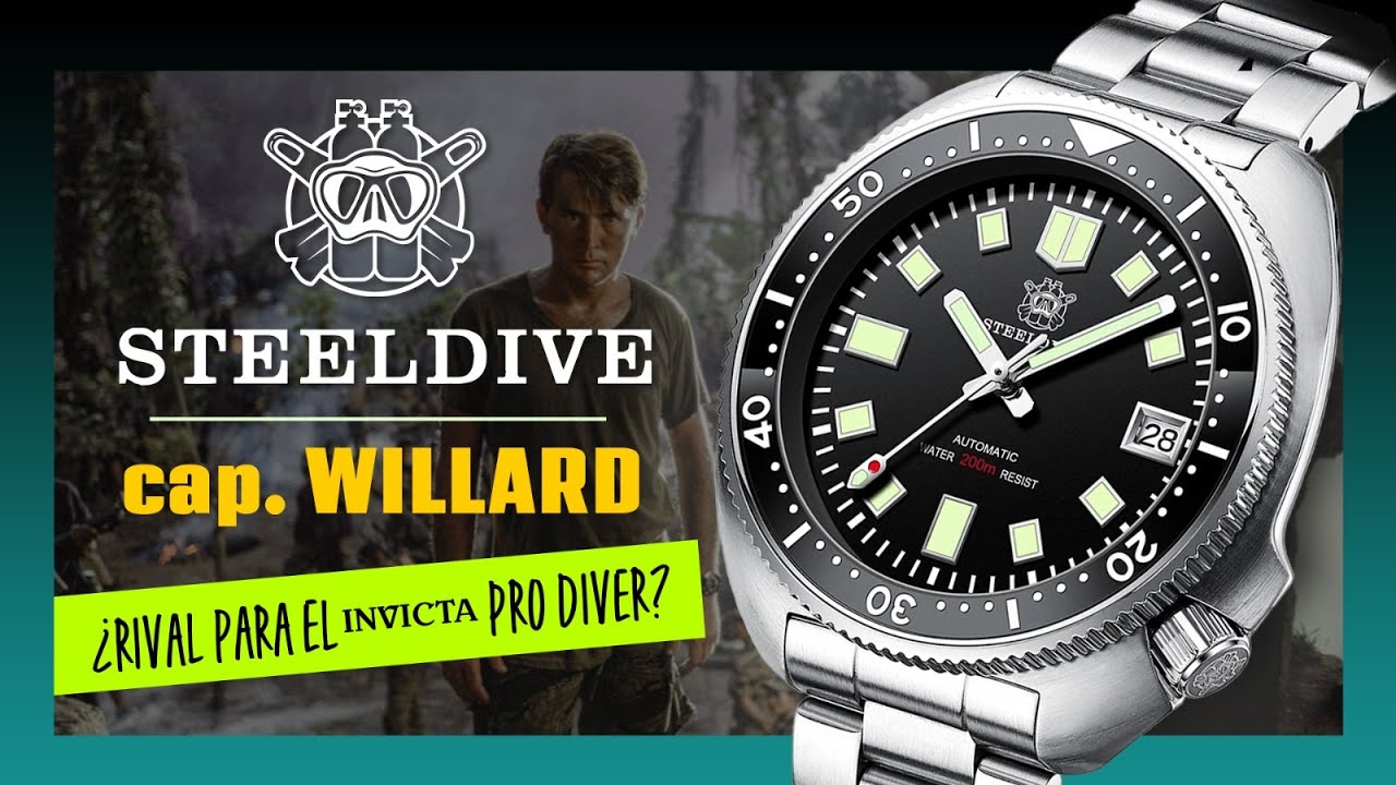#12 🤯 Steeldive Cap. Willard. El APOCALIPSIS CHINO 🔥 - SD1970