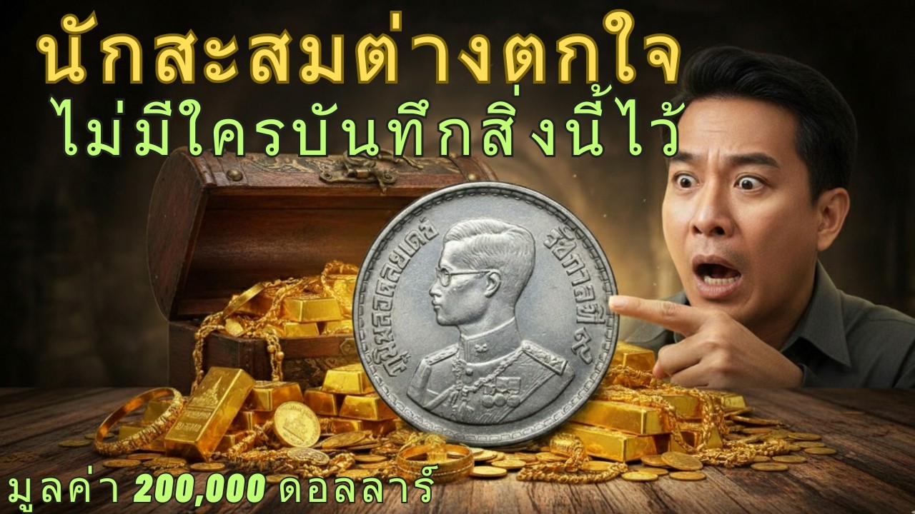 เหรียญเล็กๆ จากรัชสมัยรัชกาลที่ 9 ที่กลายเป็นสมบัติมูลค่า 200,000 ดอลลาร์โดยไม่รู้ตัว