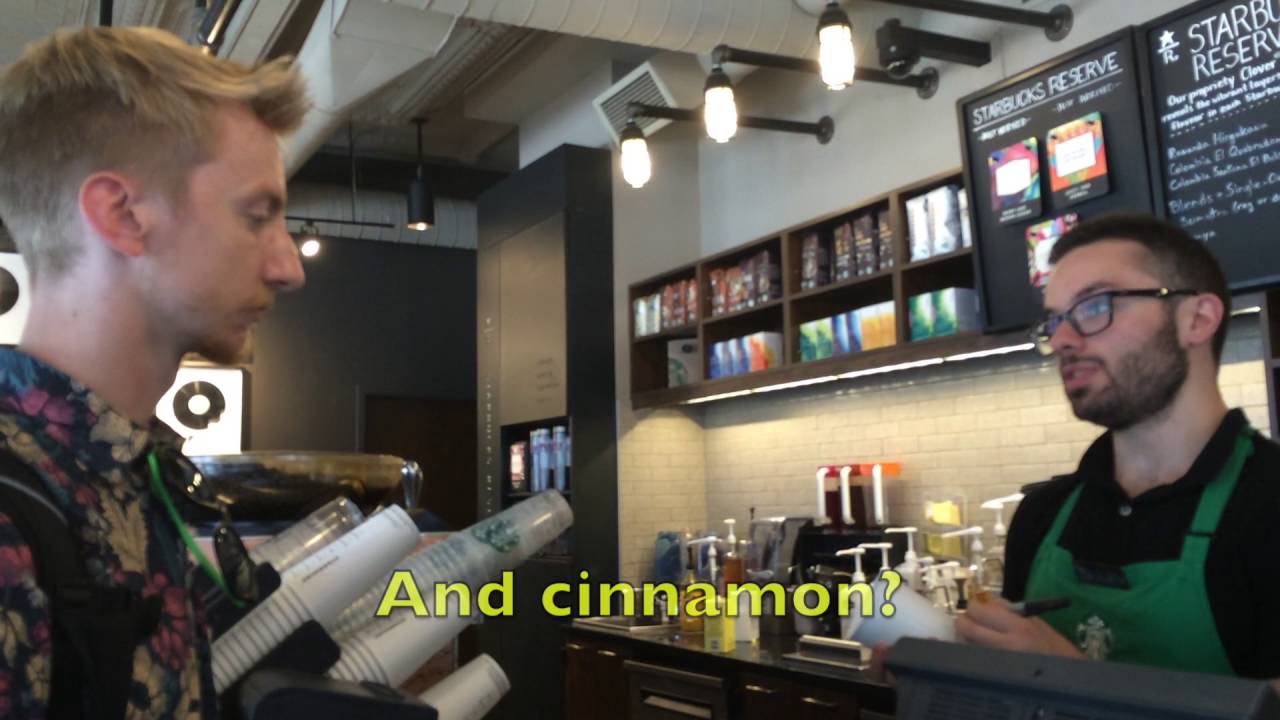 Overly Complicated Starbucks Order