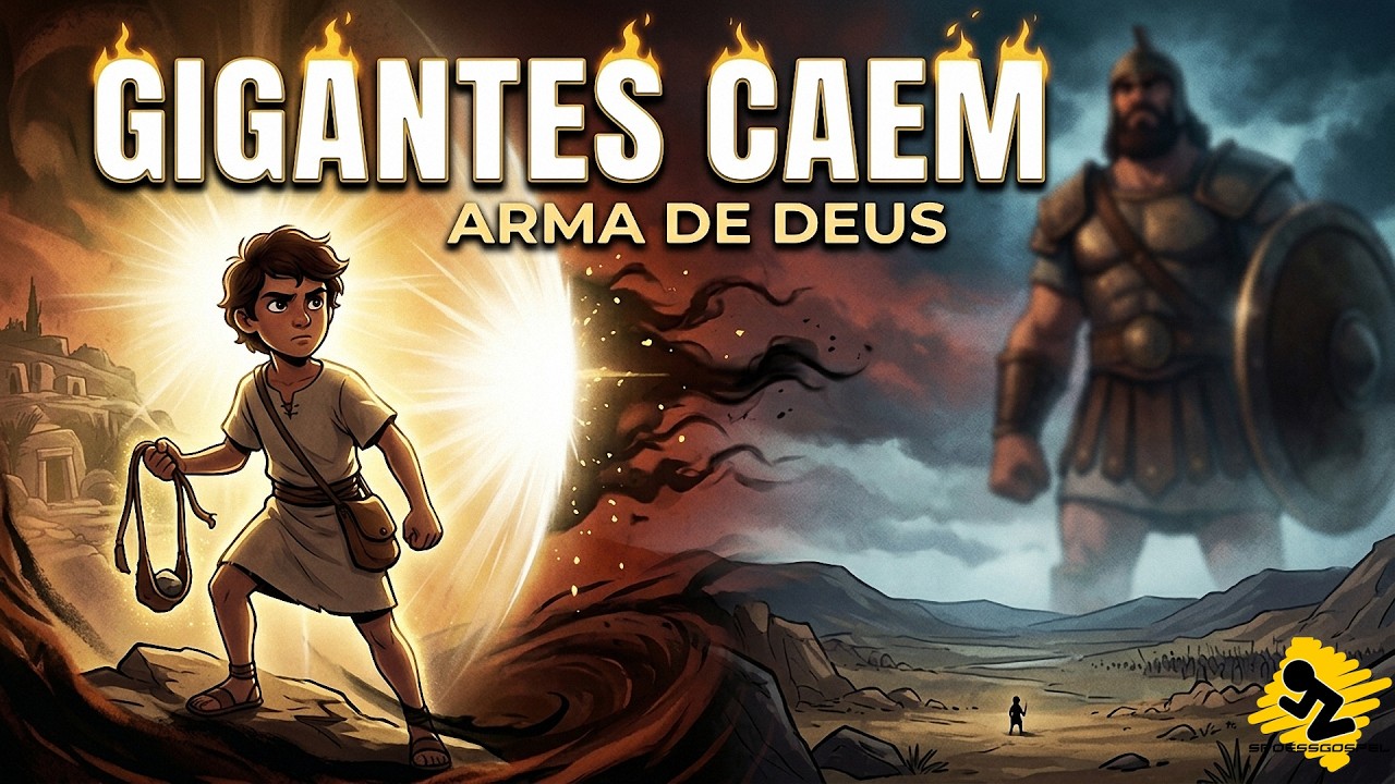 Davi e Golias: As Estratégias de Deus para VENCER GIGANTES | 1 Samuel 17 | Estudo Bíblico Completo