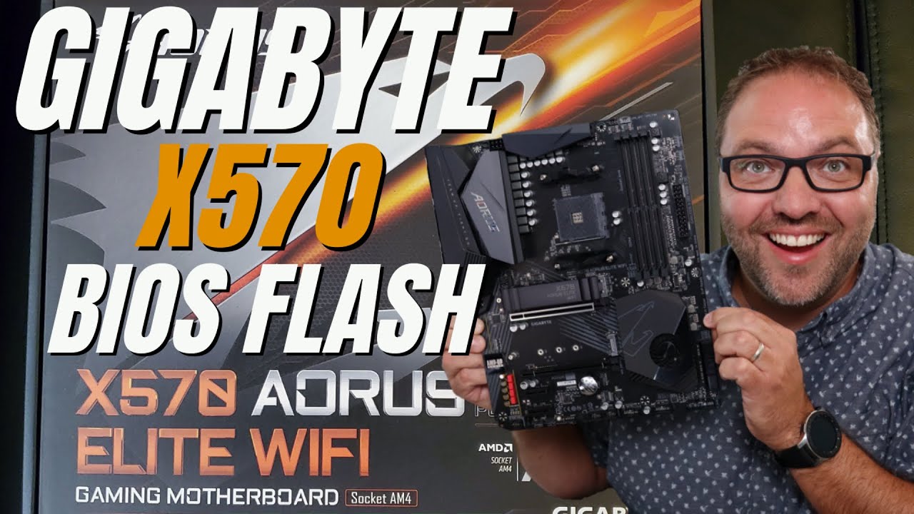 Как прошить BIOS на материнской плате Gigabyte X570 Aorus Elite WiFi с помощью Q-Flash Plus