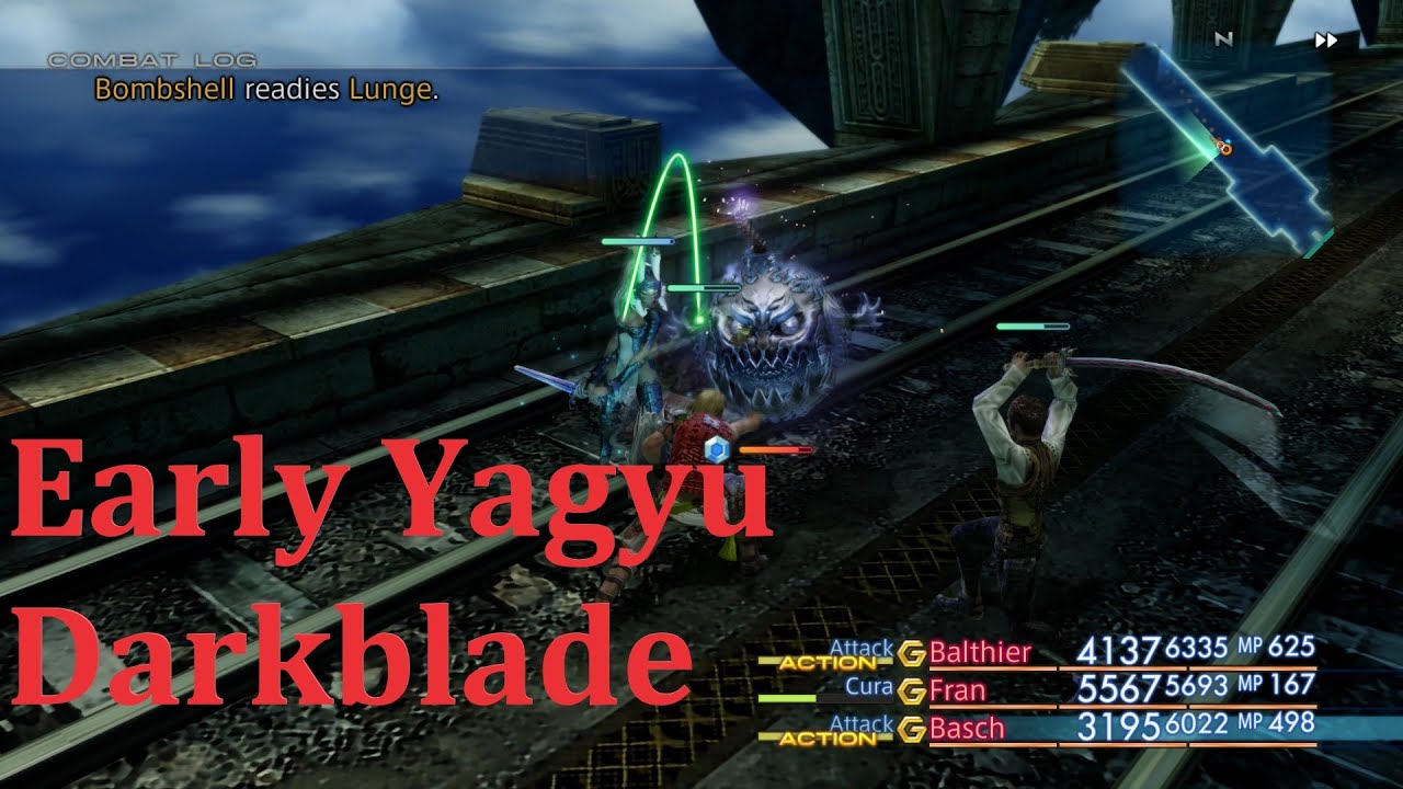 Final Fantasy XII The Zodiac Age Overpowered #6 (Ранний Ягю Тёмный Клинок и Святые Частицы)