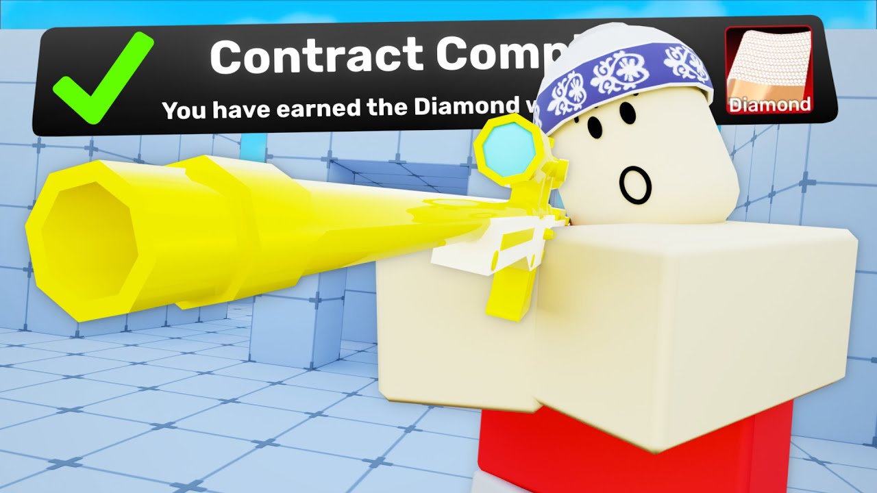 i finally unlocked the DIAMOND sniper..