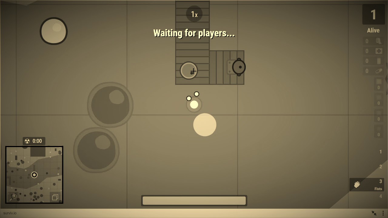 GETTING FIRST PLACE IN THE PRIVATE SERVER BY BREAKING A BARREL! - Surviv.io Private Server Gameplay