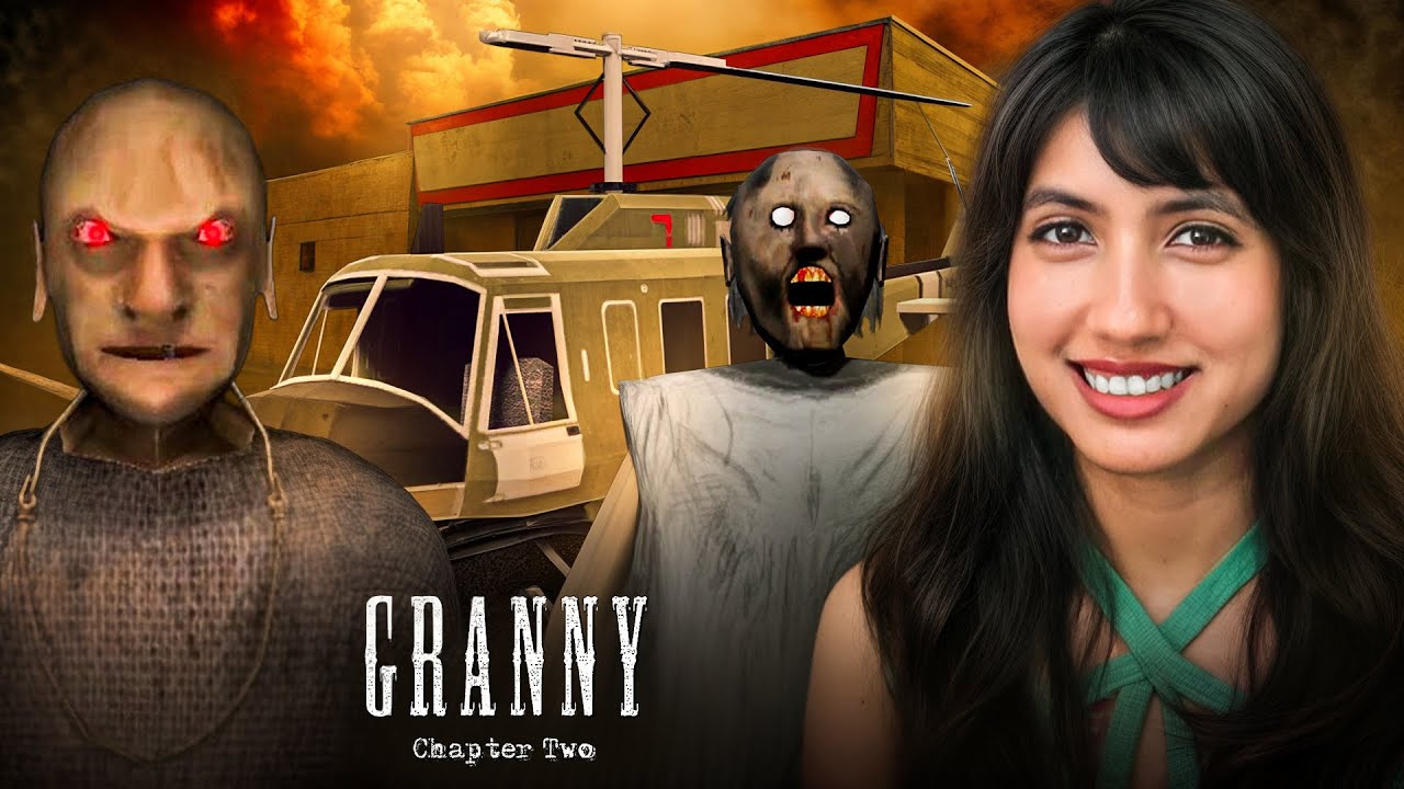 Escaping Granny's house in Style 🚁 | Granny Chapter 2