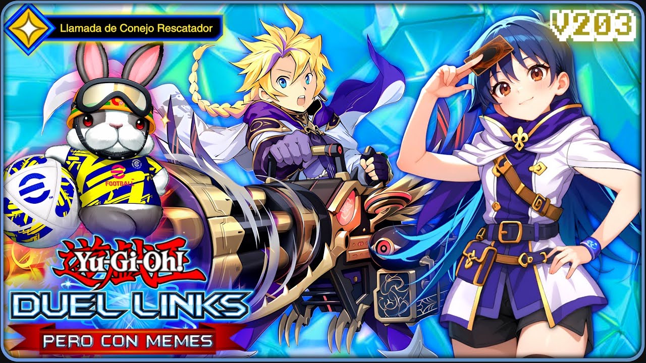 COMBOS A BASE DE FULBITO🤙🤙 [MAGIKEY DECK] Ft. Rescue Rabbit || DUEL LINKS PERO CON MEMES - v203