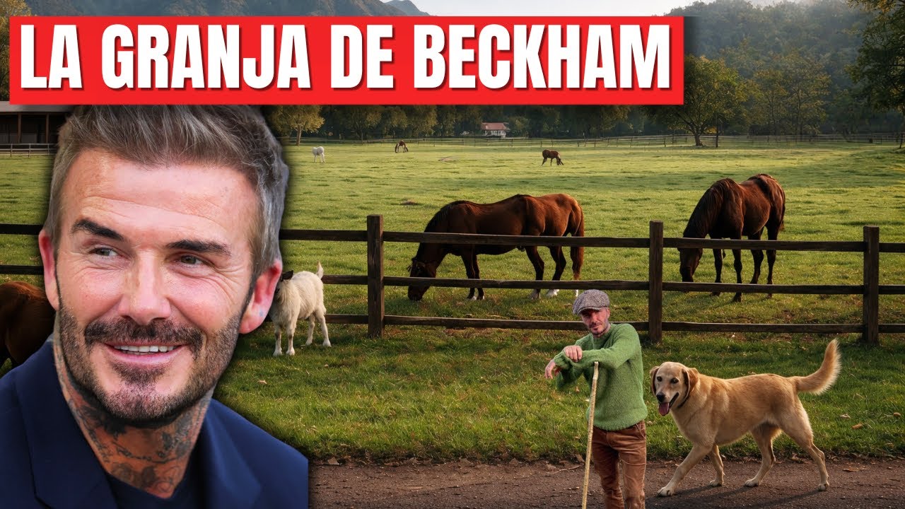 La Granja de David Beckham en Inglaterra: El Paraíso OCULTO del Icono del Fútbol